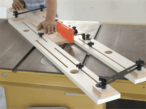 Cove Cutting Table Saw Jig